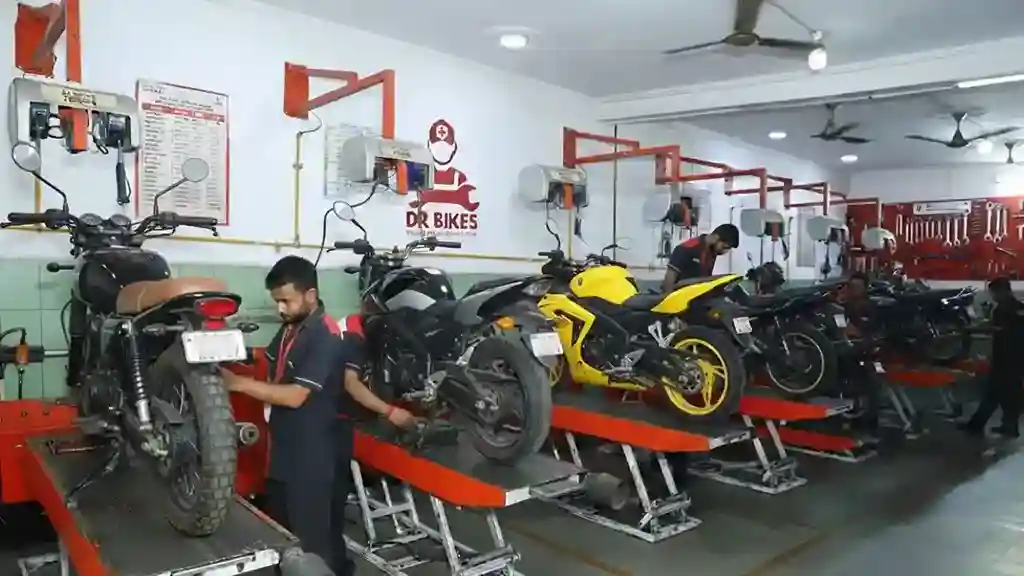 Doorstep bike service in Hyderabad - Dr bikes
